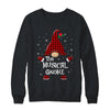 Musical Gnome Buffalo Plaid Matching Christmas Pajama Gift T-Shirt & Sweatshirt | Teecentury.com