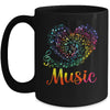 Musician Musical Instrument Music Notes Treble Clef Mug | teecentury