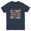 My Aunt Is Definitely Cooler Than My Dad Niece Nephew Groovy Youth Shirt | teecentury