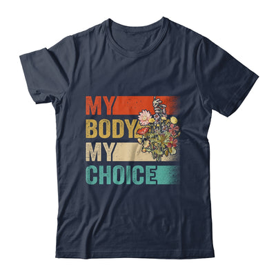 My Body Choice Mind Your Own Uaterus Floral My Uterus Shirt & Tank Top | teecentury