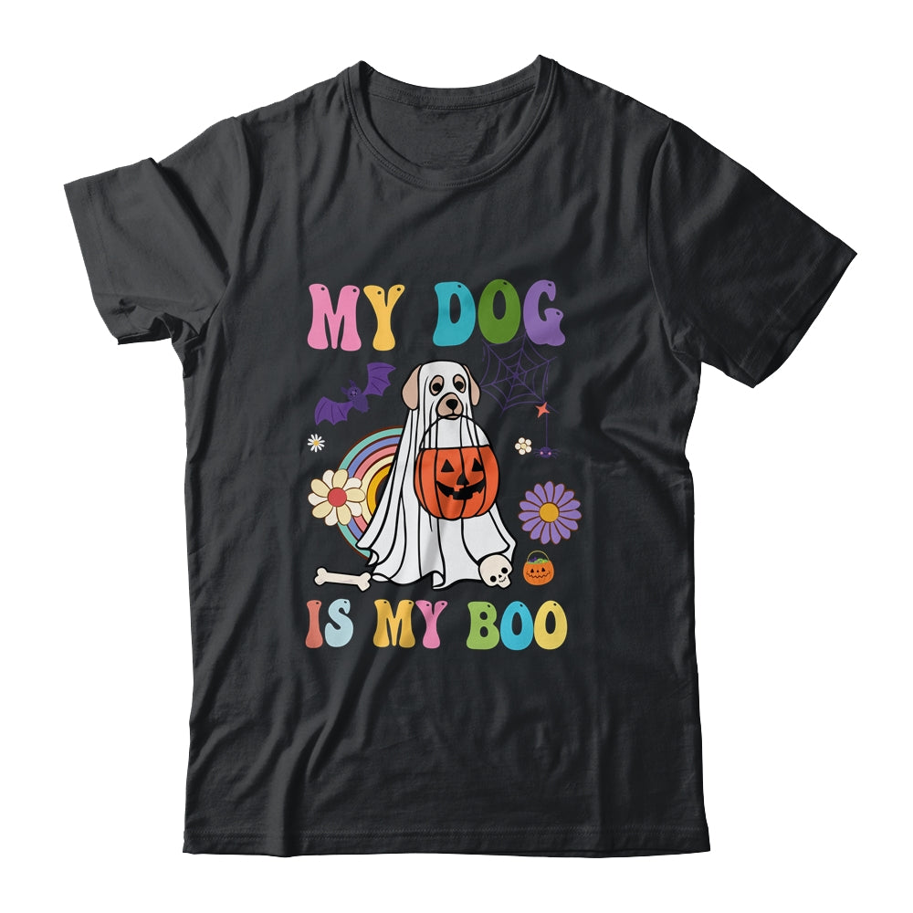 My Dog Is Boo Funny Dog Owner Boo Ghost Lover Halloween Boo Shirt & Hoodie | teecentury