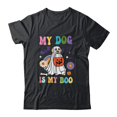 My Dog Is Boo Funny Dog Owner Boo Ghost Lover Halloween Boo Shirt & Hoodie | teecentury