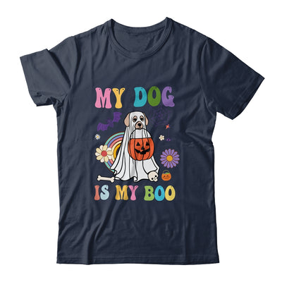 My Dog Is Boo Funny Dog Owner Boo Ghost Lover Halloween Boo Shirt & Hoodie | teecentury
