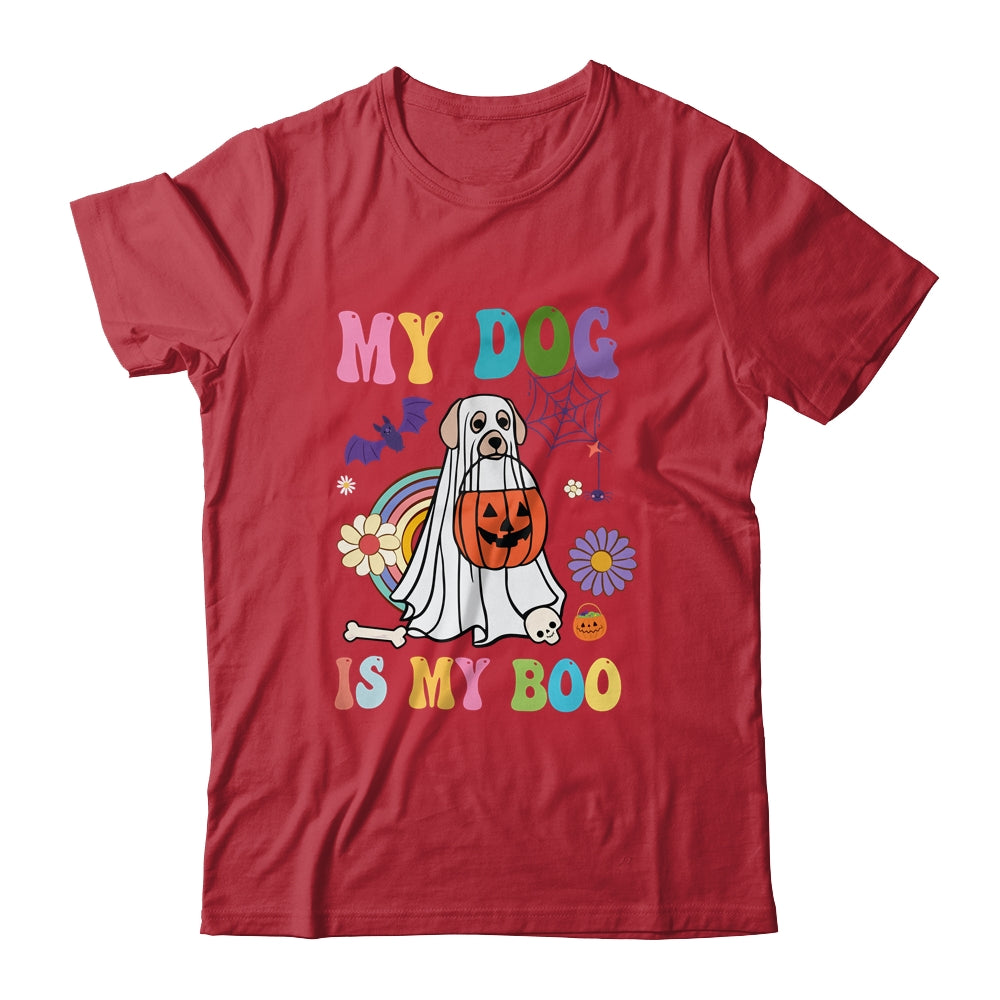 My Dog Is Boo Funny Dog Owner Boo Ghost Lover Halloween Boo Shirt & Hoodie | teecentury