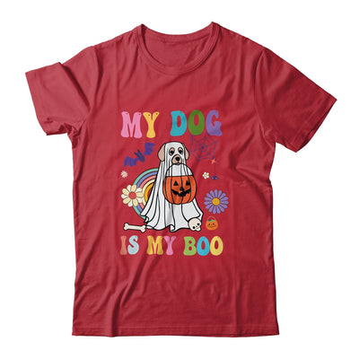 My Dog Is Boo Funny Dog Owner Boo Ghost Lover Halloween Boo Shirt & Hoodie | teecentury