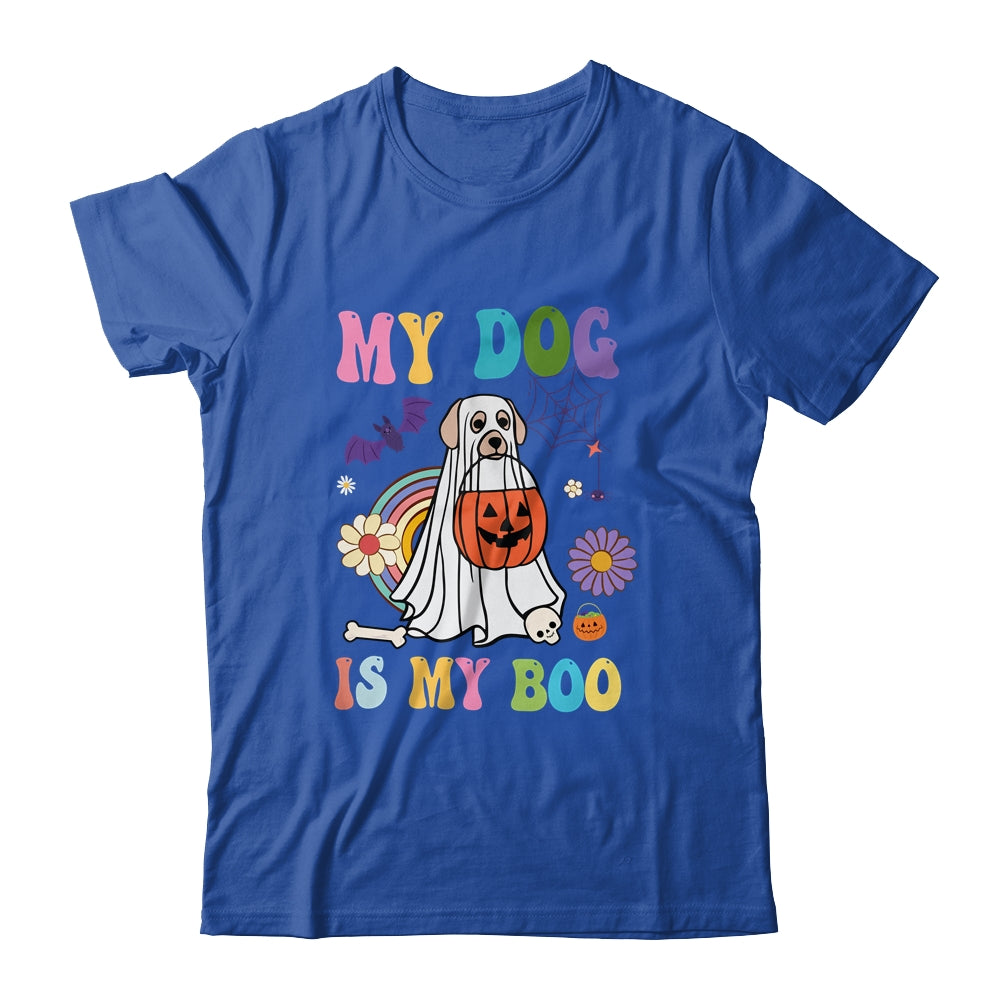 My Dog Is Boo Funny Dog Owner Boo Ghost Lover Halloween Boo Shirt & Hoodie | teecentury