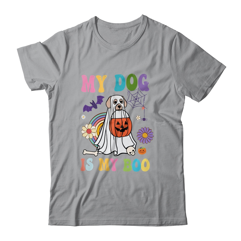 My Dog Is Boo Funny Dog Owner Boo Ghost Lover Halloween Boo Shirt & Hoodie | teecentury