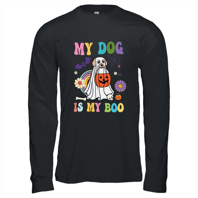 My Dog Is Boo Funny Dog Owner Boo Ghost Lover Halloween Boo Shirt & Hoodie | teecentury