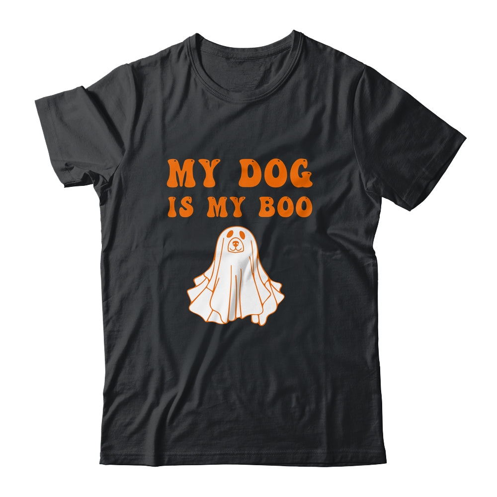 My Dog Is Boo Funny Dog Owner Boo Ghost Lover Halloween Shirt & Hoodie | teecentury