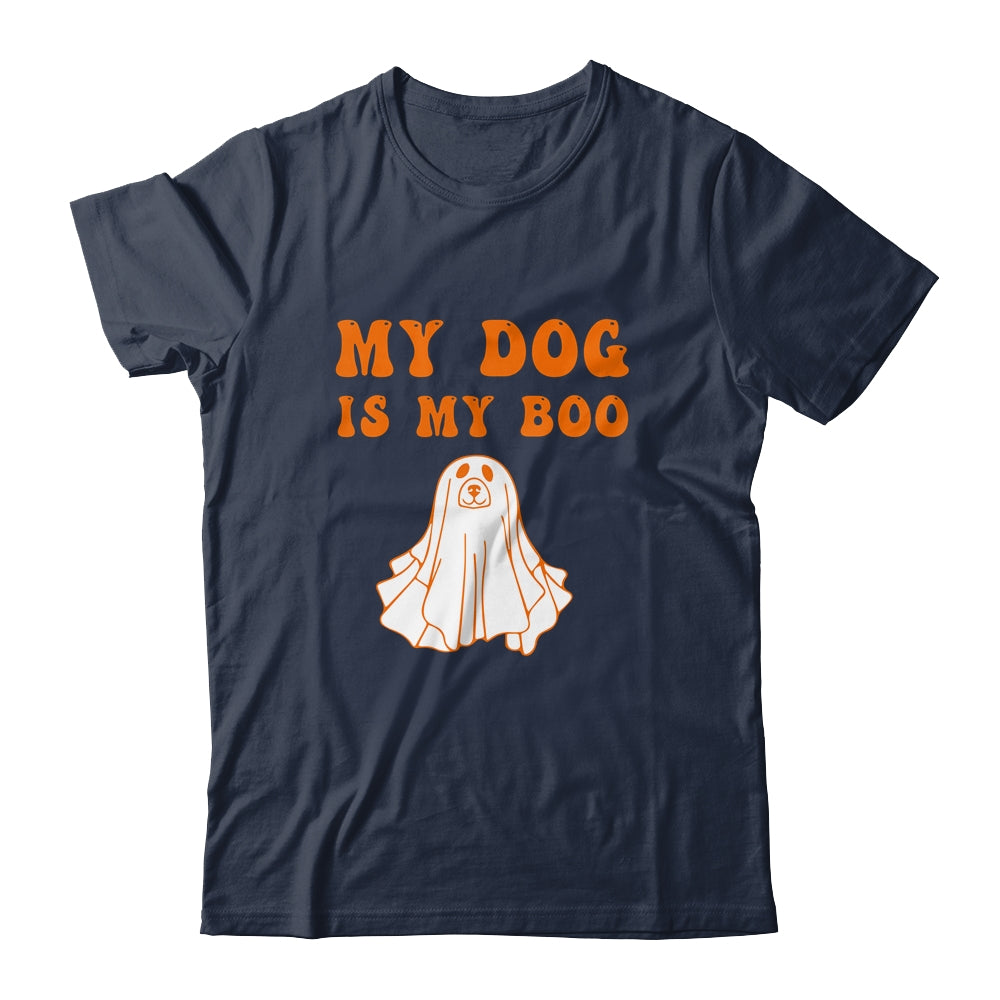My Dog Is Boo Funny Dog Owner Boo Ghost Lover Halloween Shirt & Hoodie | teecentury