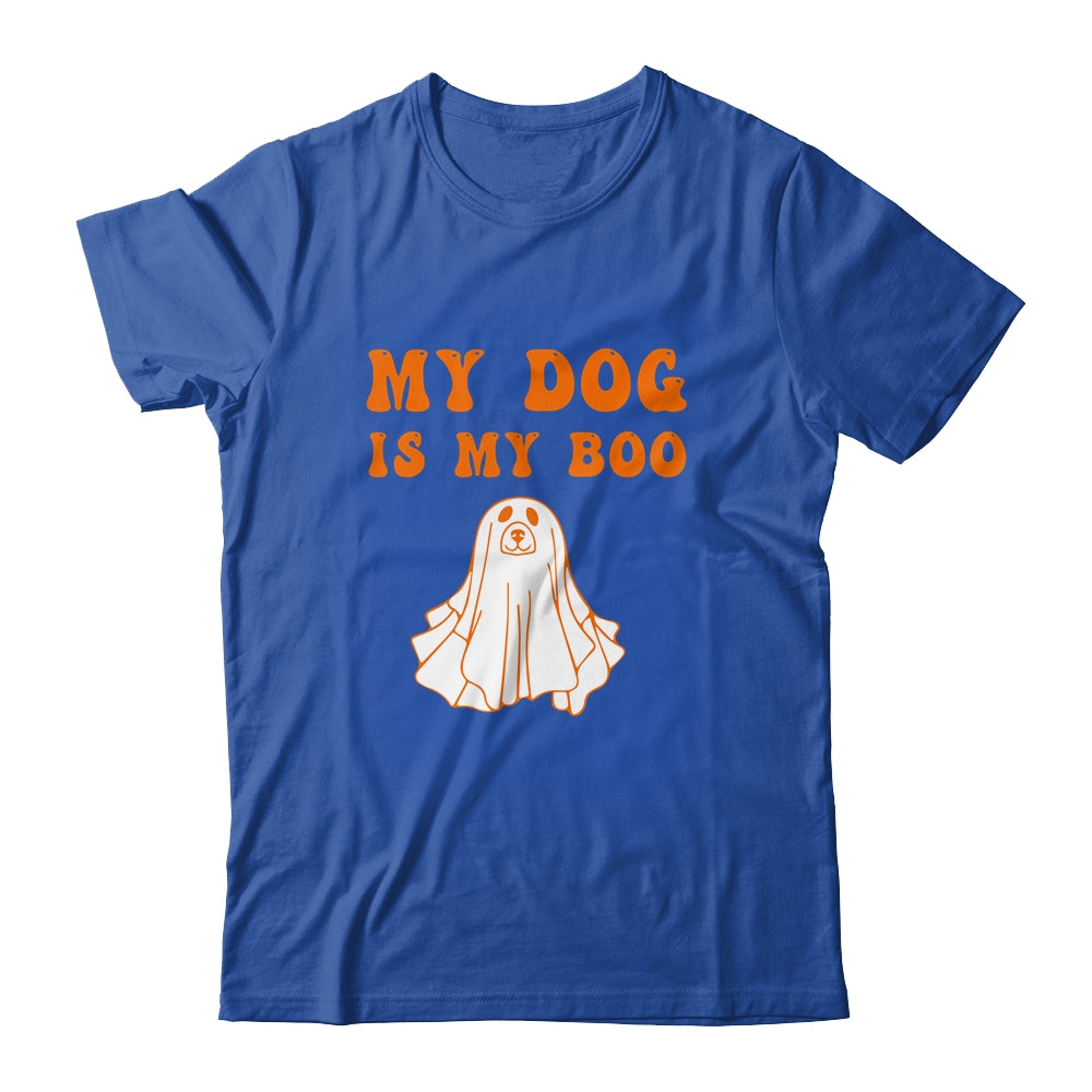 My Dog Is Boo Funny Dog Owner Boo Ghost Lover Halloween Shirt & Hoodie | teecentury