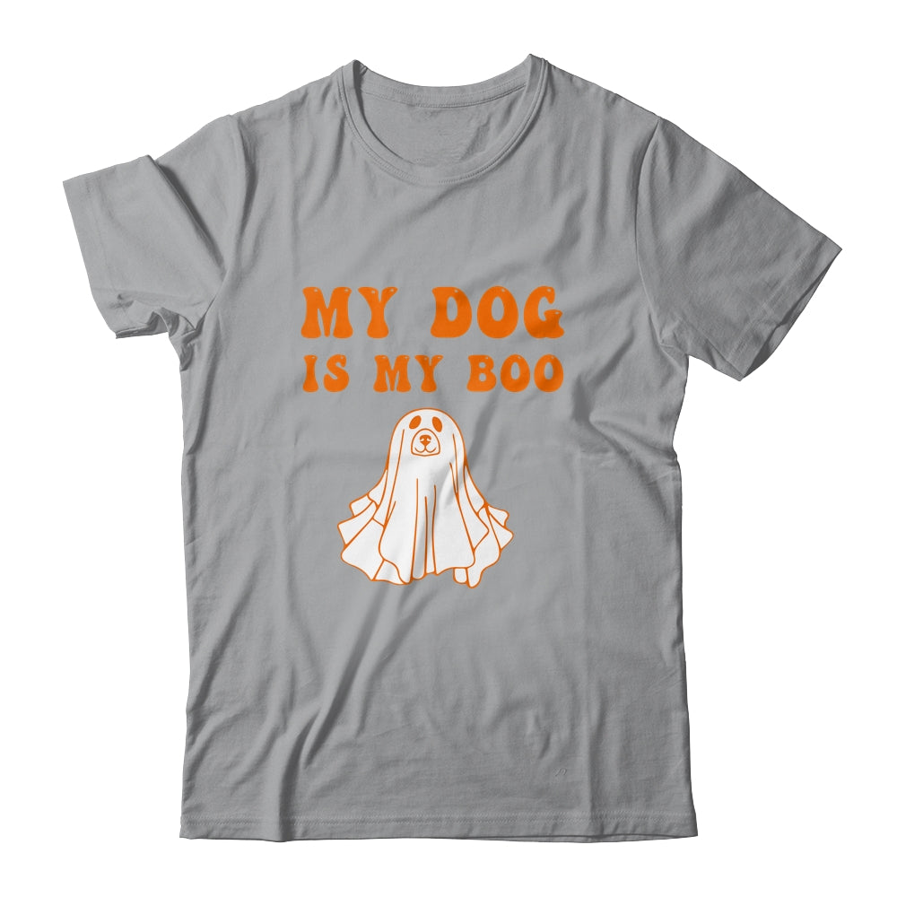 My Dog Is Boo Funny Dog Owner Boo Ghost Lover Halloween Shirt & Hoodie | teecentury