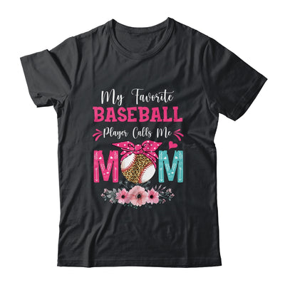 My Favorite Baseball Player Calls Me Mom Mothers Day Shirt & Tank Top | teecentury