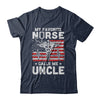 My Favorite Nurse Calls Me Uncle Gifts Usa Flag T-Shirt & Hoodie | Teecentury.com