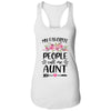 My Favorite People Call Me Aunt Mother's Day Floral T-Shirt & Tank Top | Teecentury.com