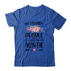 My Favorite People Call Me Auntie Mother's Day Floral T-Shirt & Tank Top | Teecentury.com