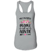 My Favorite People Call Me Auntie Mother's Day Floral T-Shirt & Tank Top | Teecentury.com