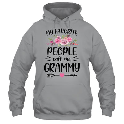My Favorite People Call Me Grammy Mother's Day Floral T-Shirt & Tank Top | Teecentury.com