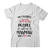 My Favorite People Call Me MawMaw Mother's Day Floral T-Shirt & Tank Top | Teecentury.com