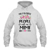 My Favorite People Call Me Mimi Mother's Day Floral T-Shirt & Tank Top | Teecentury.com