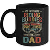 My Favorite Sledding Buddies Call Me Dad Fathers Day Mug Coffee Mug | Teecentury.com