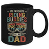 My Favorite Sledding Buddies Call Me Dad Fathers Day Mug Coffee Mug | Teecentury.com