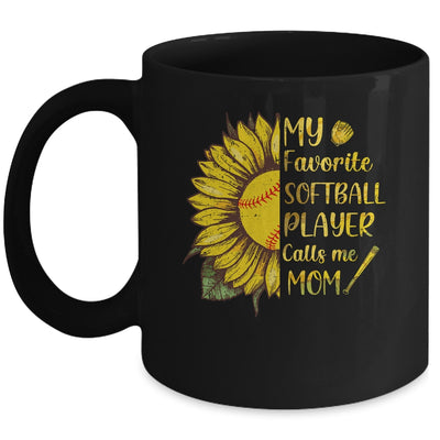 My Favorite Softball Player Call Me Mom Mothers Day Mug Coffee Mug | Teecentury.com