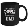 My Favorite T-Ball Player Calls Me Dad Baseball Mug Coffee Mug | Teecentury.com