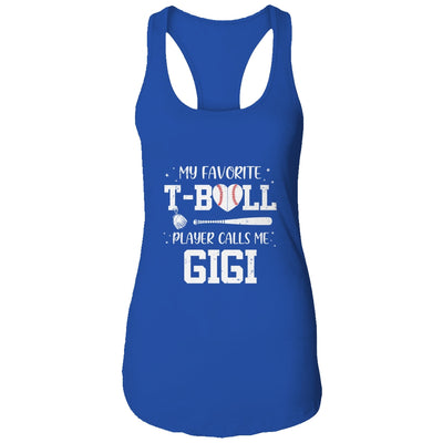 My Favorite T-Ball Player Calls Me Gigi Baseball T-Shirt & Tank Top | Teecentury.com
