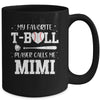My Favorite T-Ball Player Calls Me Mimi Baseball Mug Coffee Mug | Teecentury.com