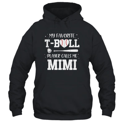 My Favorite T-Ball Player Calls Me Mimi Baseball T-Shirt & Tank Top | Teecentury.com