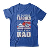 My Favorite Teacher Calls Me Dad Fathers Day Gift USA Flag T-Shirt & Hoodie | Teecentury.com