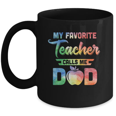 My Favorite Teacher Calls Me Dad Gifts Mug Coffee Mug | Teecentury.com
