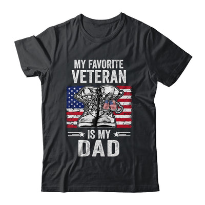 My Favorite Veteran Is My Dad Father Veterans Day T-Shirt & Hoodie | Teecentury.com