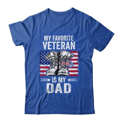 My Favorite Veteran Is My Dad Father Veterans Day T-Shirt & Hoodie | Teecentury.com