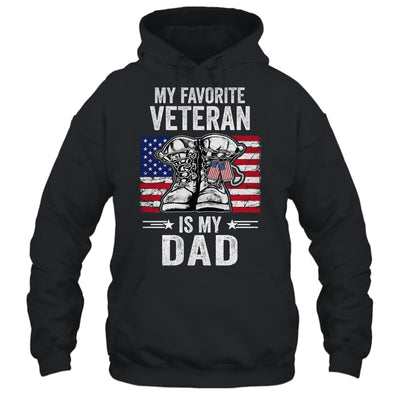My Favorite Veteran Is My Dad Father Veterans Day T-Shirt & Hoodie | Teecentury.com