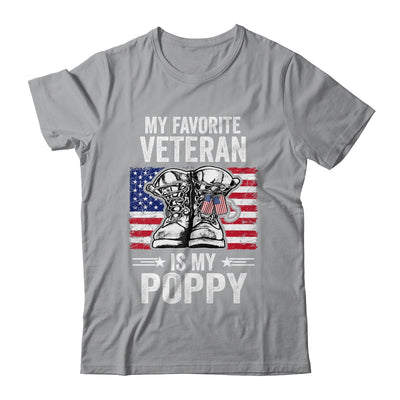 My Favorite Veteran Is My Poppy Father Veterans Day T-Shirt & Hoodie | Teecentury.com