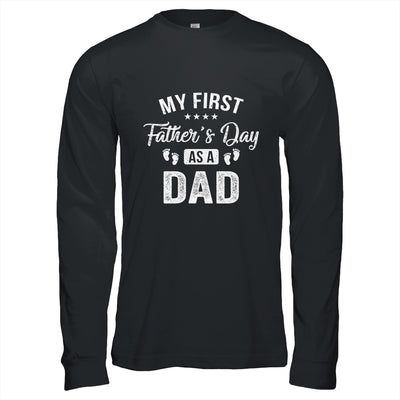 My First Father's Day As A Dad Fathers Day T-Shirt & Hoodie | Teecentury.com