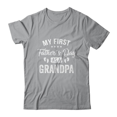 My First Father's Day As A Grandpa Fathers Day T-Shirt & Hoodie | Teecentury.com