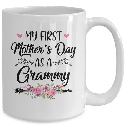 My First Mother's Day As A Grammy Mothers Day Mug Coffee Mug | Teecentury.com