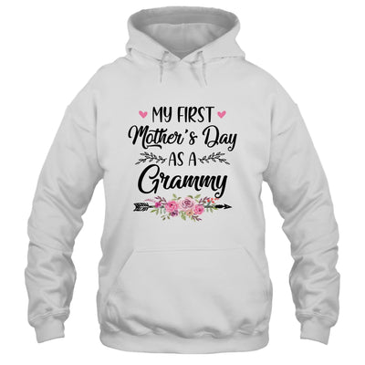 My First Mother's Day As A Grammy Mothers Day T-Shirt & Tank Top | Teecentury.com