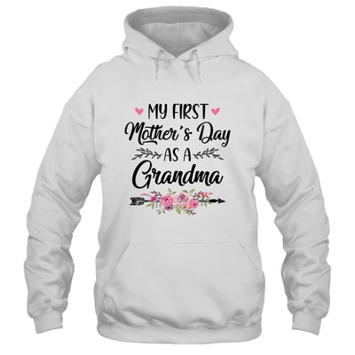 My First Mother's Day As A Grandma Mothers Day T-Shirt & Tank Top | Teecentury.com