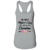 My First Mother's Day As A Grandma Mothers Day T-Shirt & Tank Top | Teecentury.com