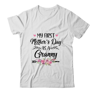 My First Mother's Day As A Granny Mothers Day T-Shirt & Tank Top | Teecentury.com