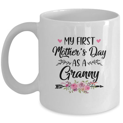 My First Mother's Day As A Granny Mothers Day Mug Coffee Mug | Teecentury.com