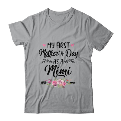 My First Mother's Day As A Mimi Mothers Day T-Shirt & Tank Top | Teecentury.com