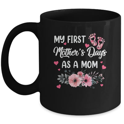 My First Mothers Day As A Mom First Time Mommy Mug | teecentury