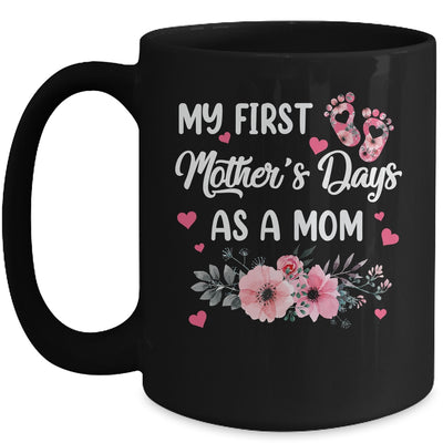 My First Mothers Day As A Mom First Time Mommy Mug | teecentury