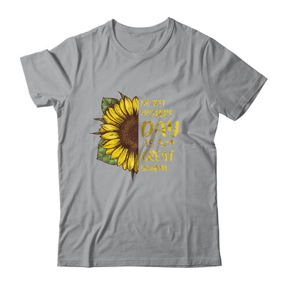 My First Mothers Day As Great Grandma Sunflower T-Shirt & Tank Top | Teecentury.com