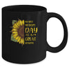 My First Mothers Day As Great Grandma Sunflower Mug Coffee Mug | Teecentury.com